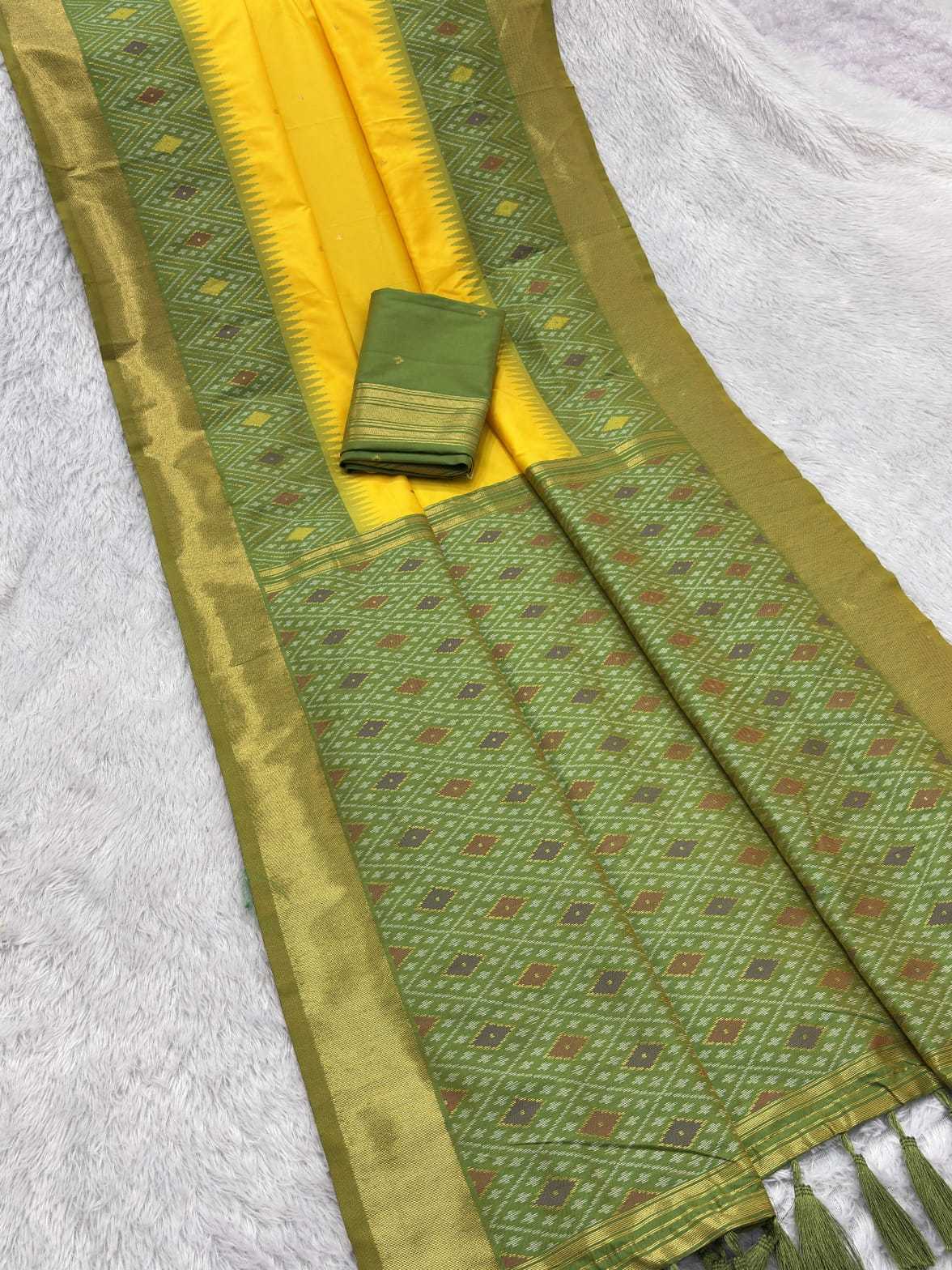Heerangi Patola Silk Designer Saree