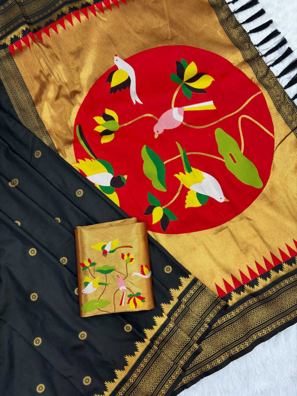 Pankhudi Paithani Silk Designer Saree