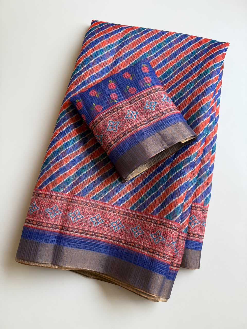 Kota Checks Printed Saree