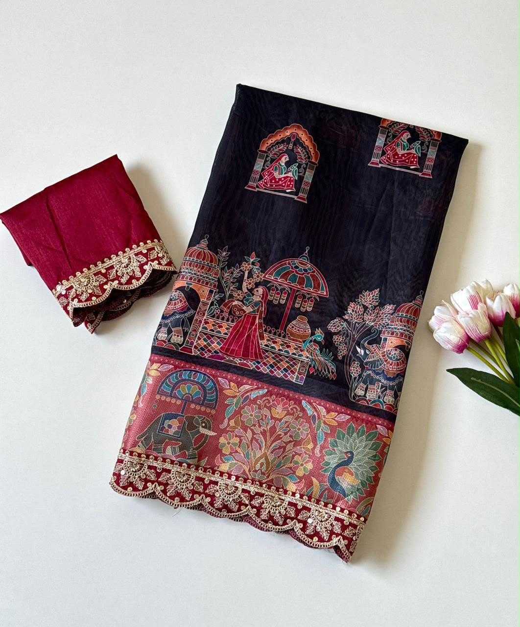 Dola Silk Designer Saree