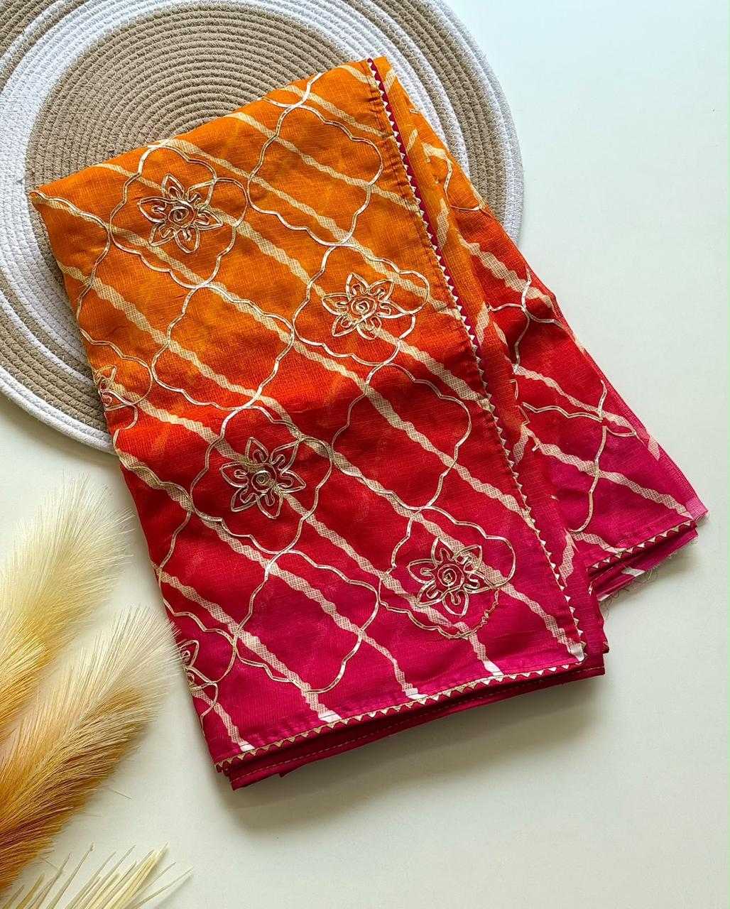 Freshta Soft Kota Fancy Saree