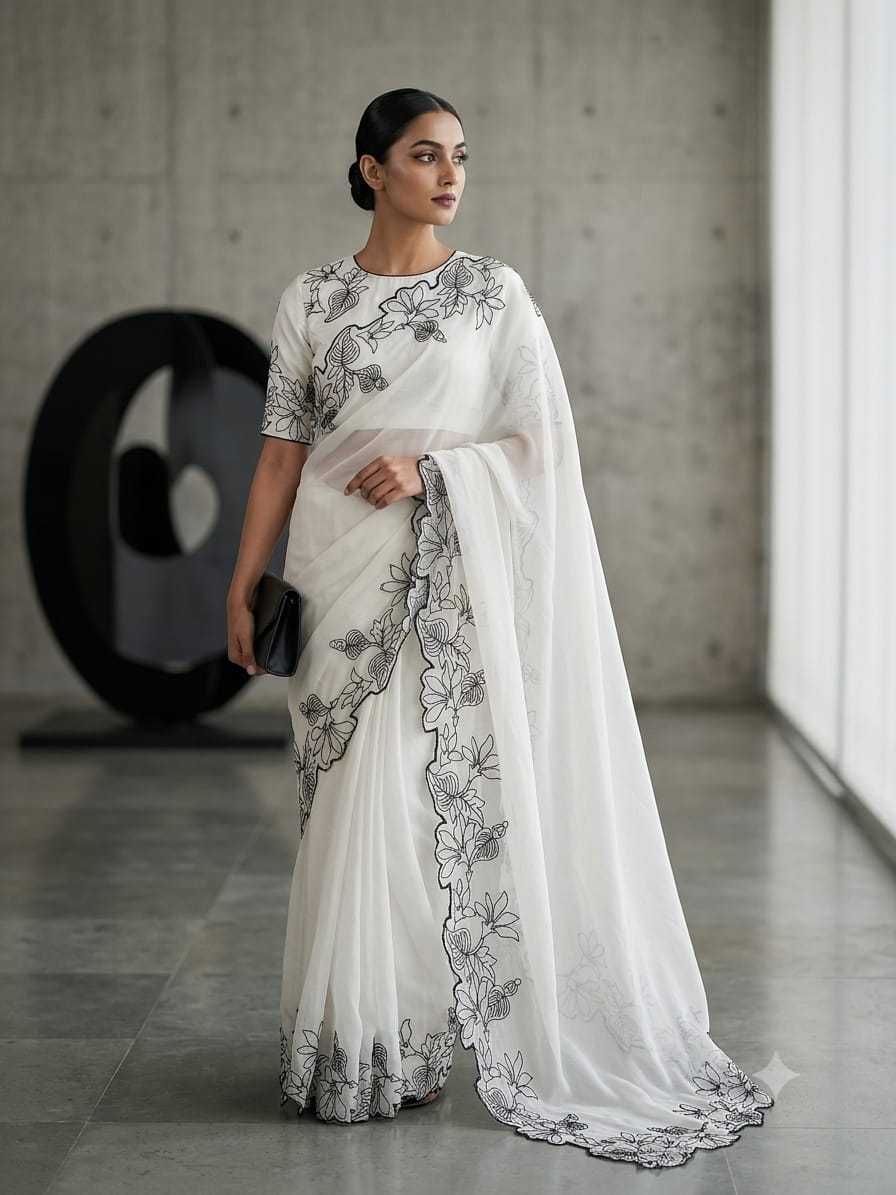 Georgette Saree