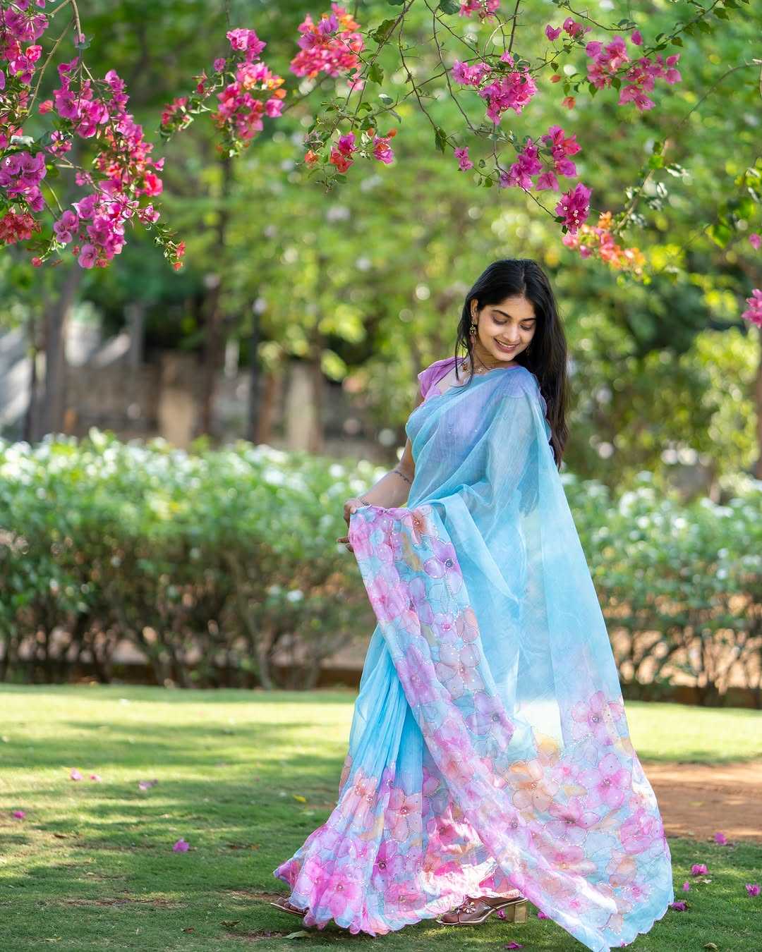 Printed Saree
