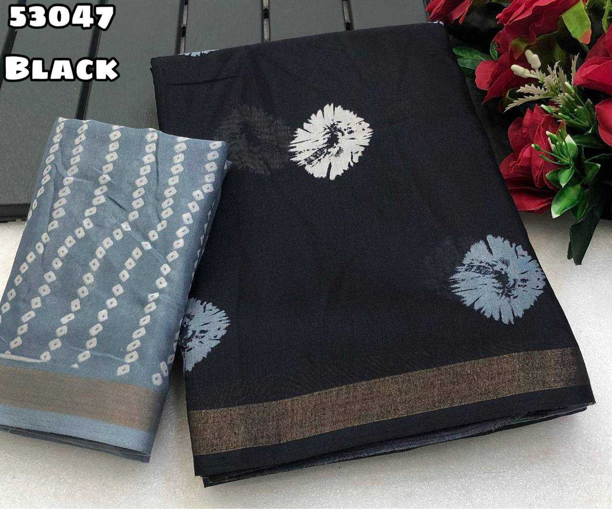 Azmee Cotton Printed Saree
