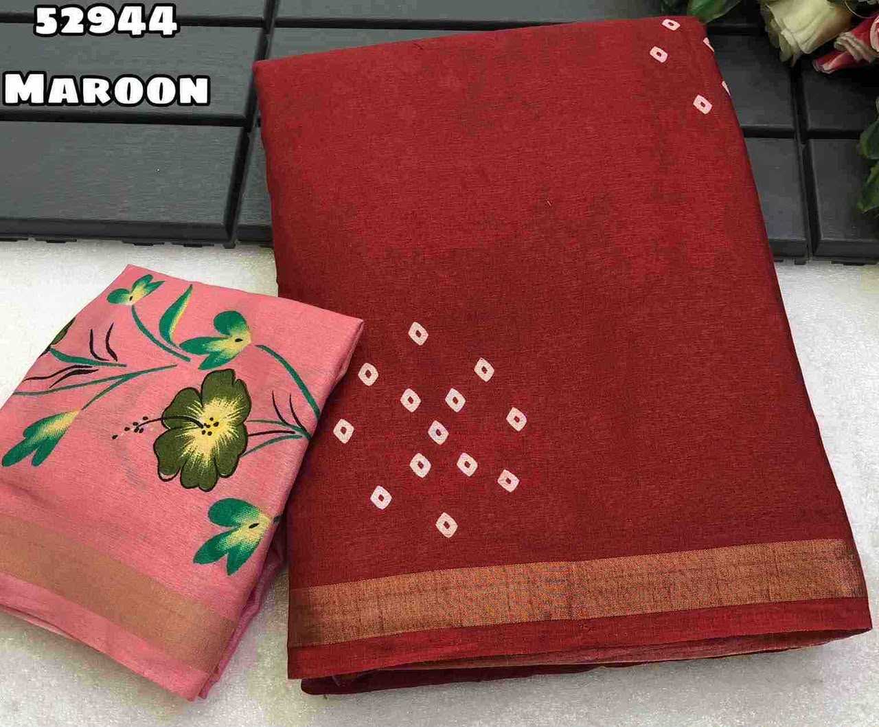 Printed Saree