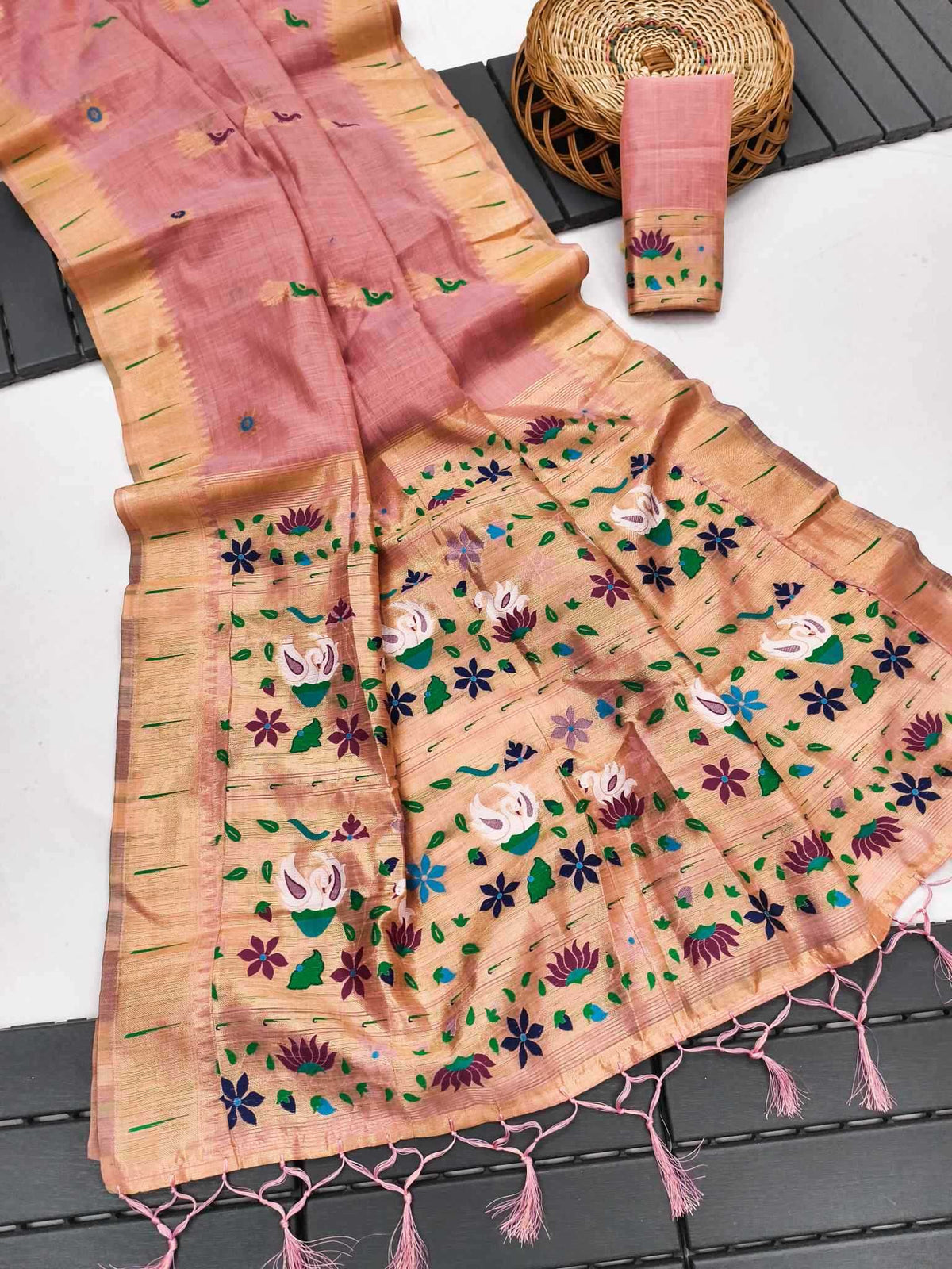 Soft Cotton Silk Saree