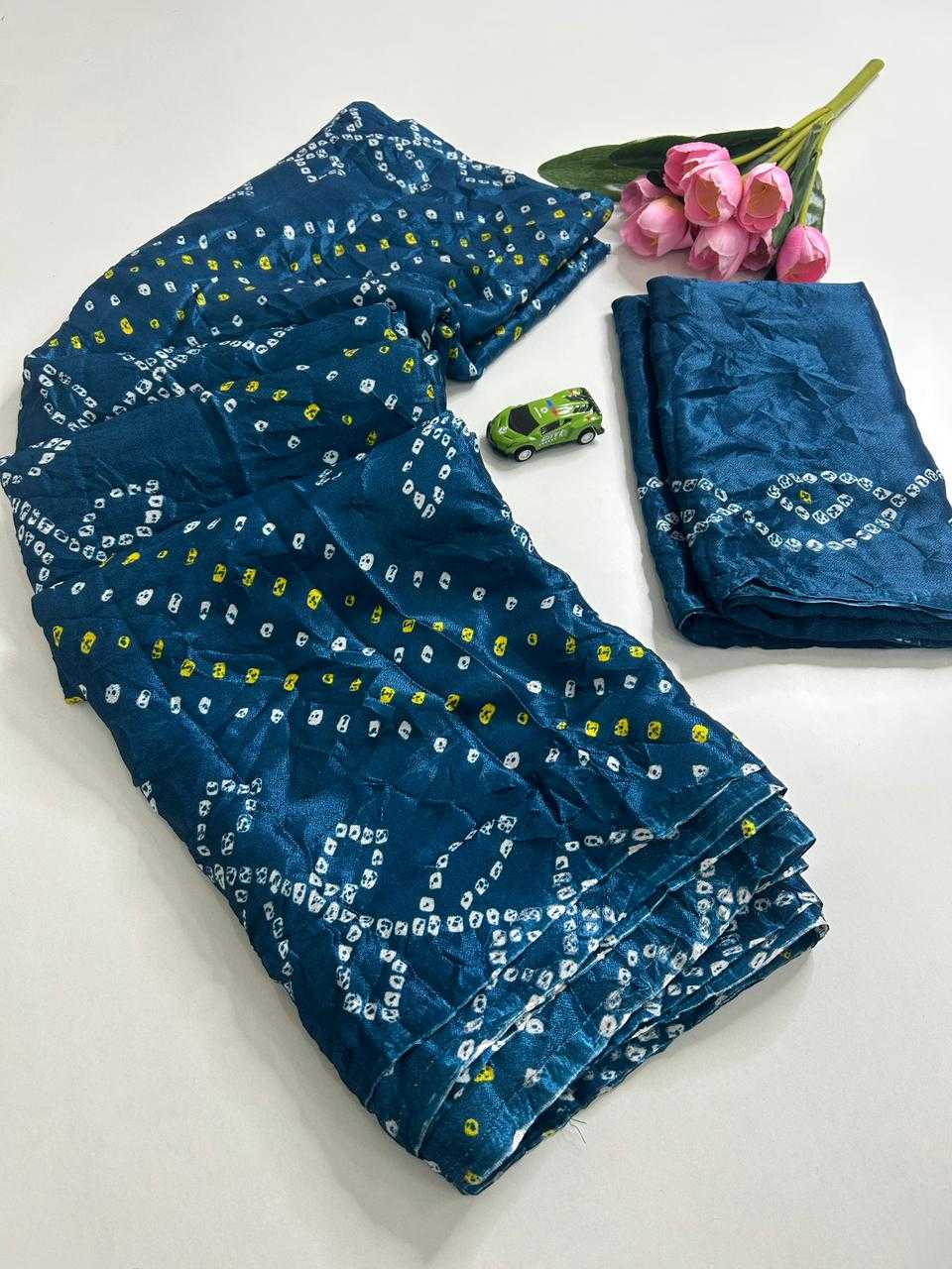 Bandhani Silk Fancy Saree