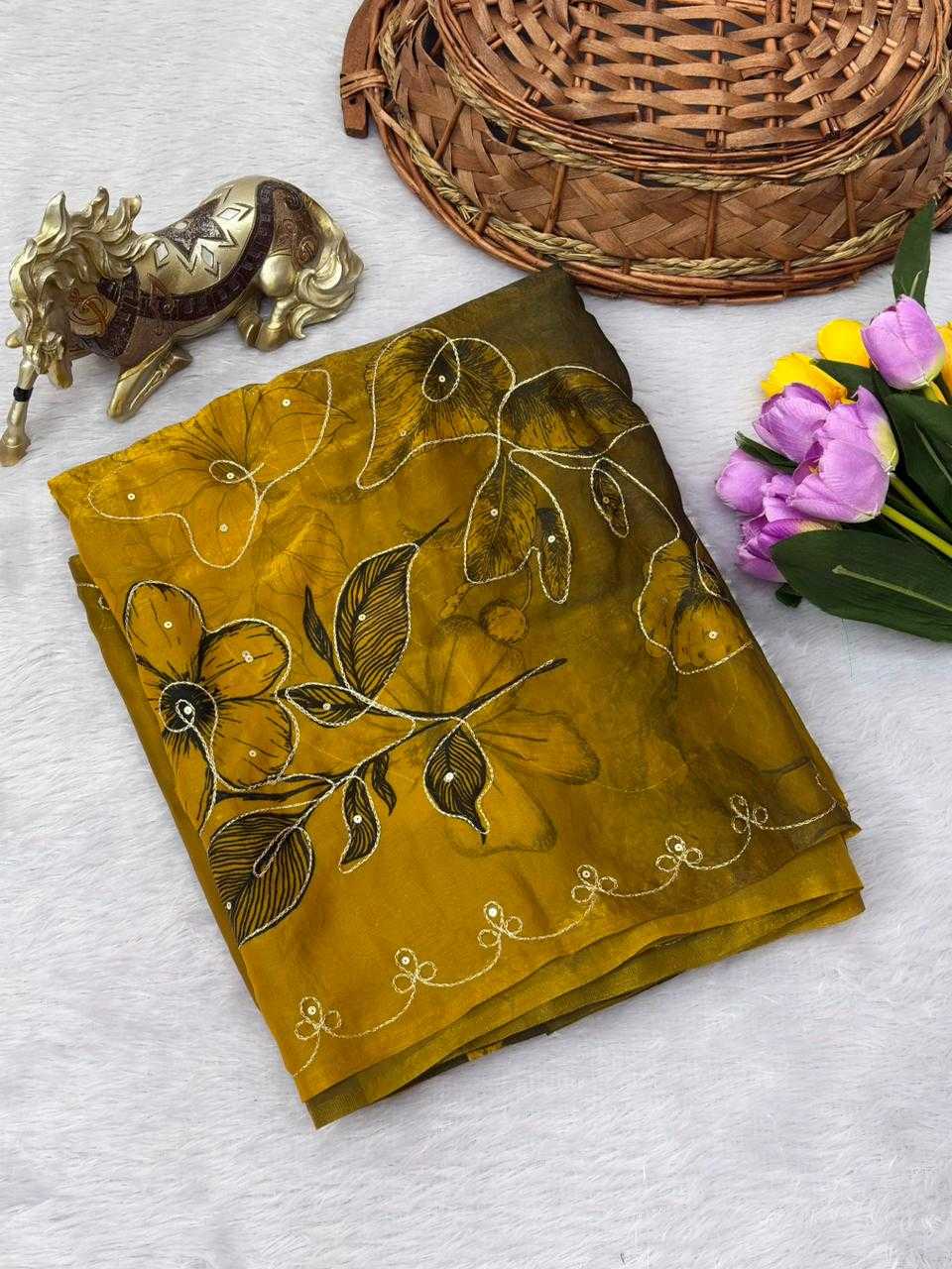 Satin Silk Soft Saree