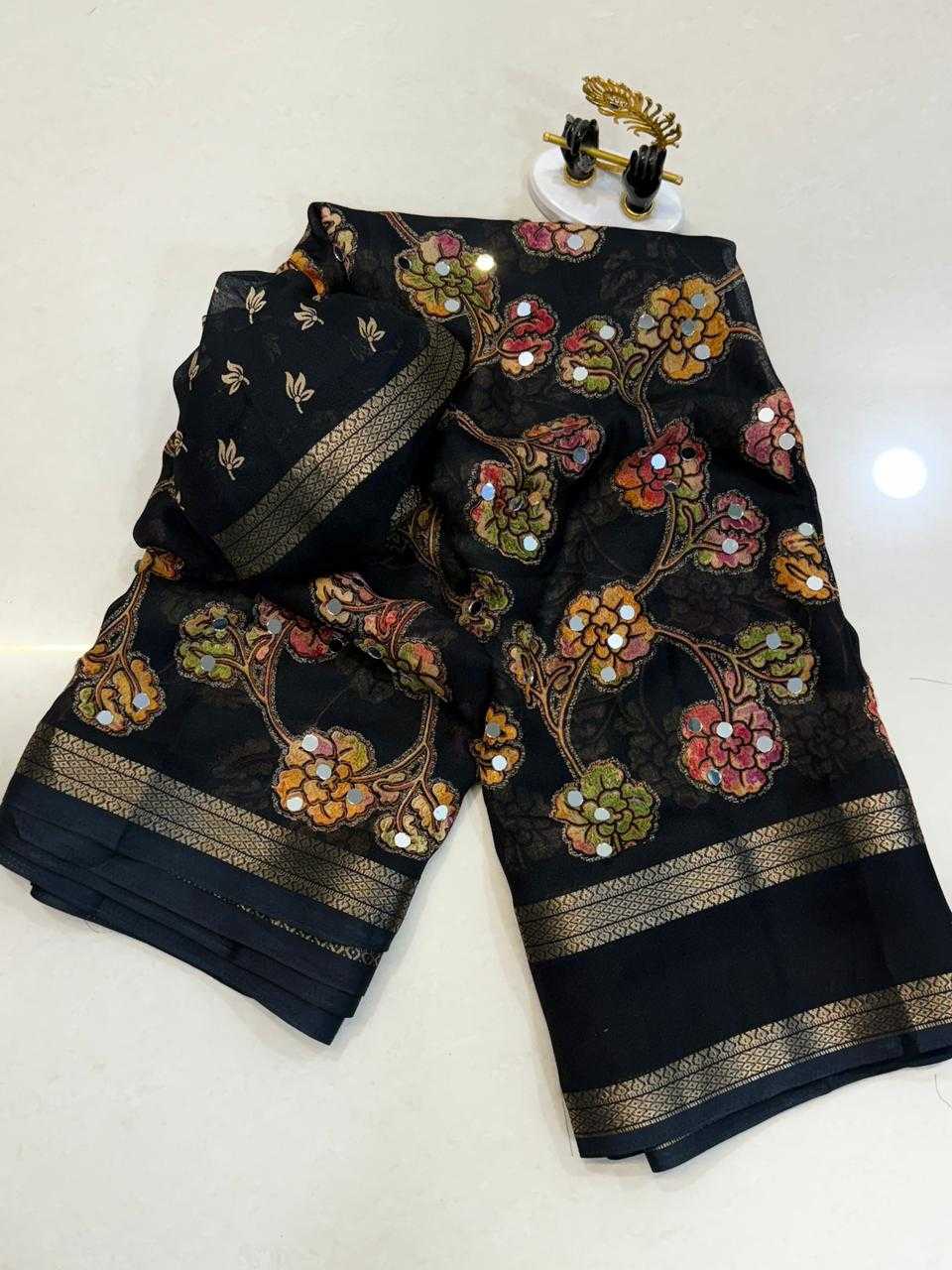 Georgette Designer Saree