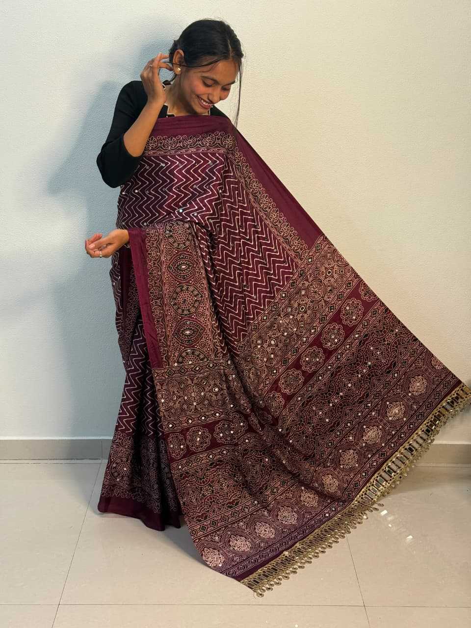 Thunder Japan Sartin Designer Saree