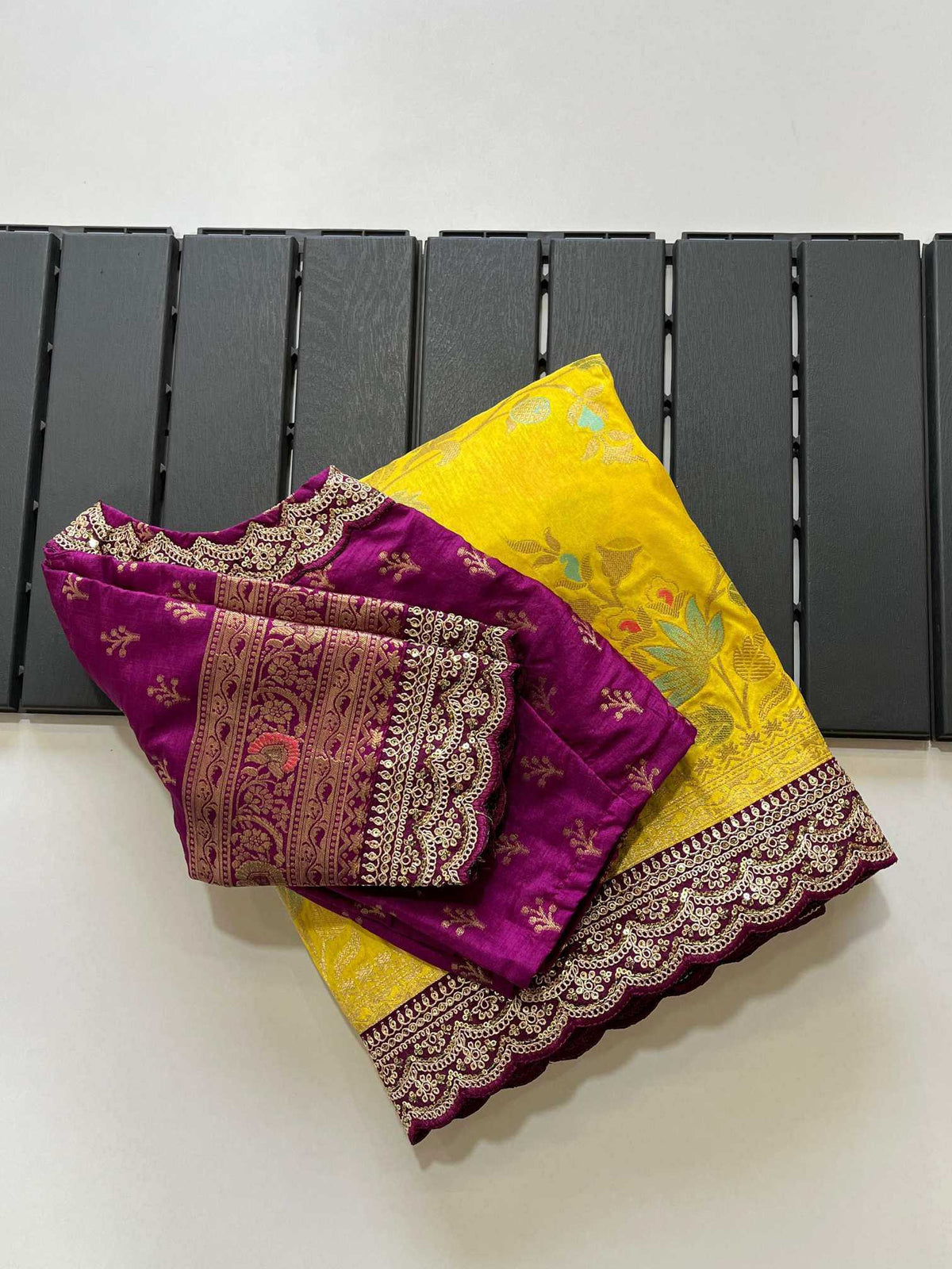 Dola Silk Saree in Black