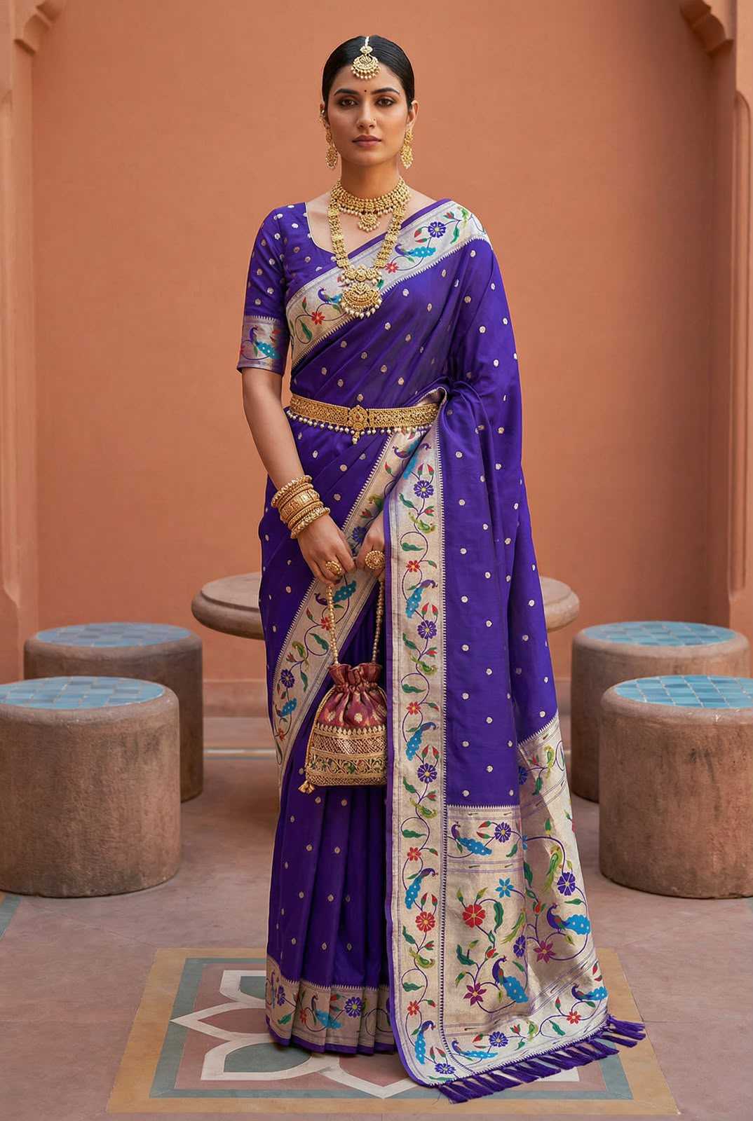Paithani Silk Fancy Saree