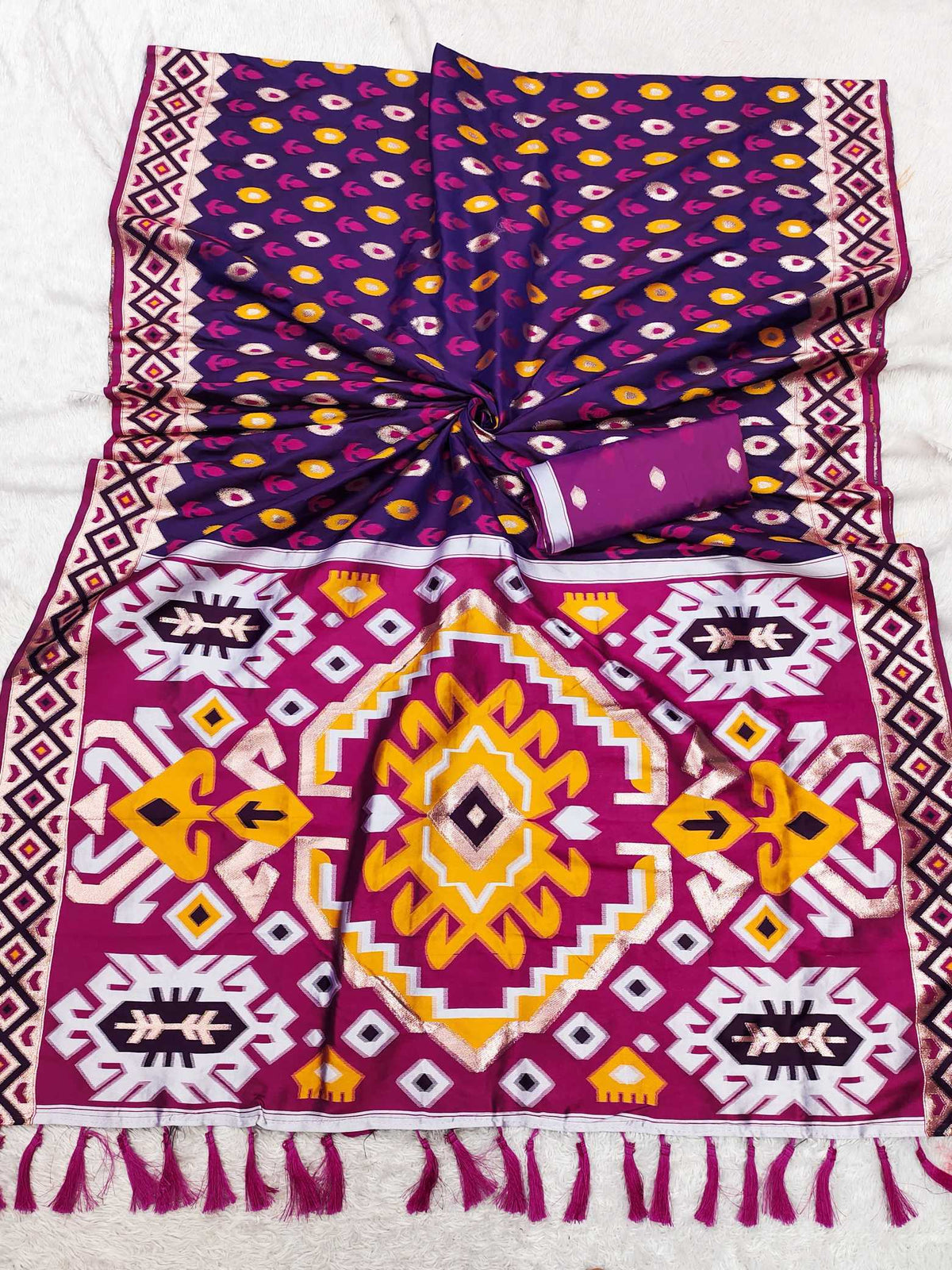 Patola Soft Silk Saree