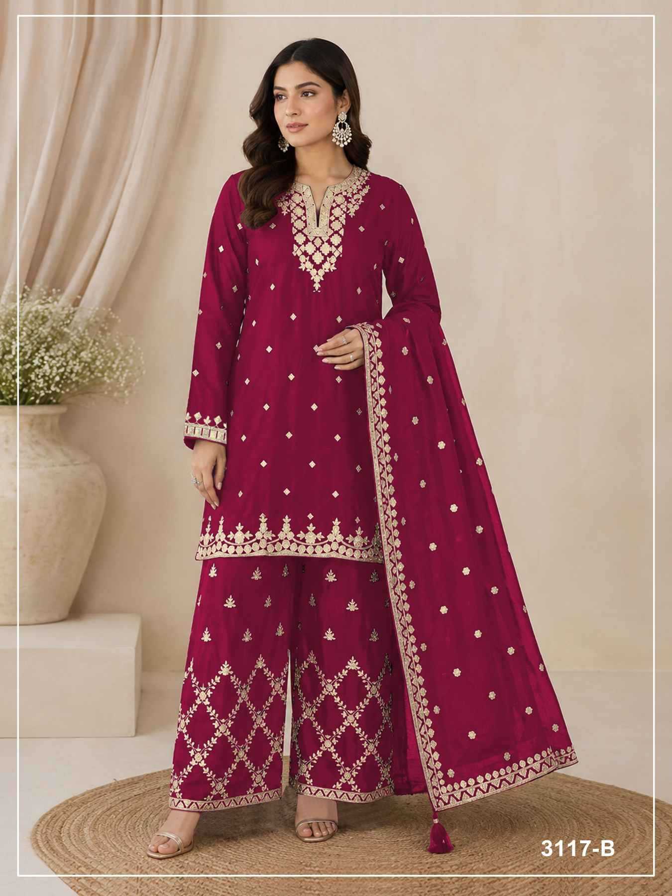 Chinon Embroidery Suit