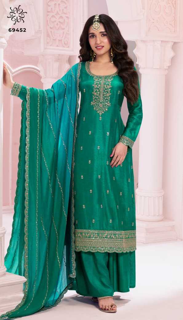 Soft Vichitra Ladies Suit