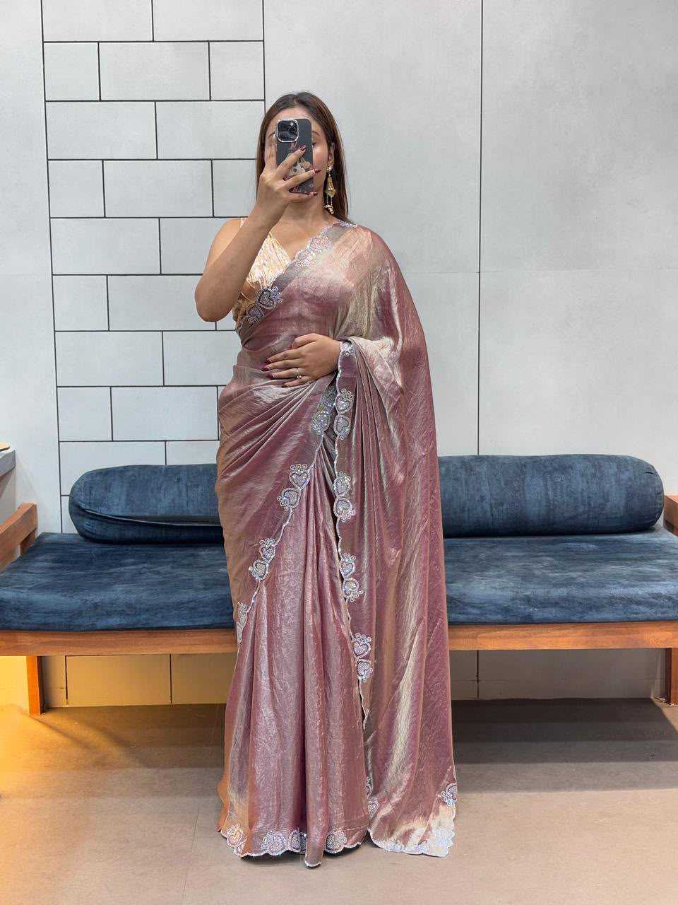 Space Silk Soft Saree