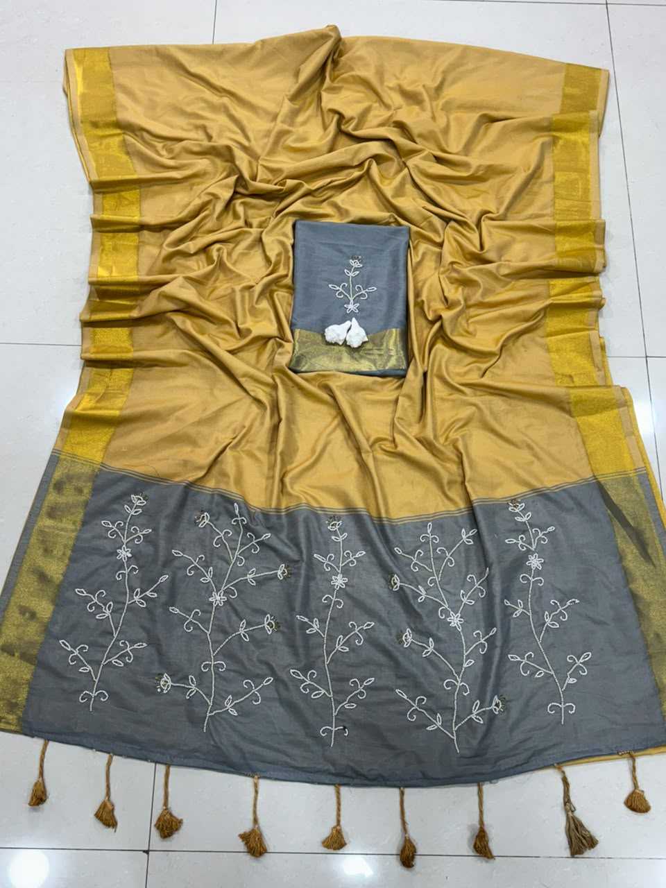 Pall Handloom Silk Designer Saree