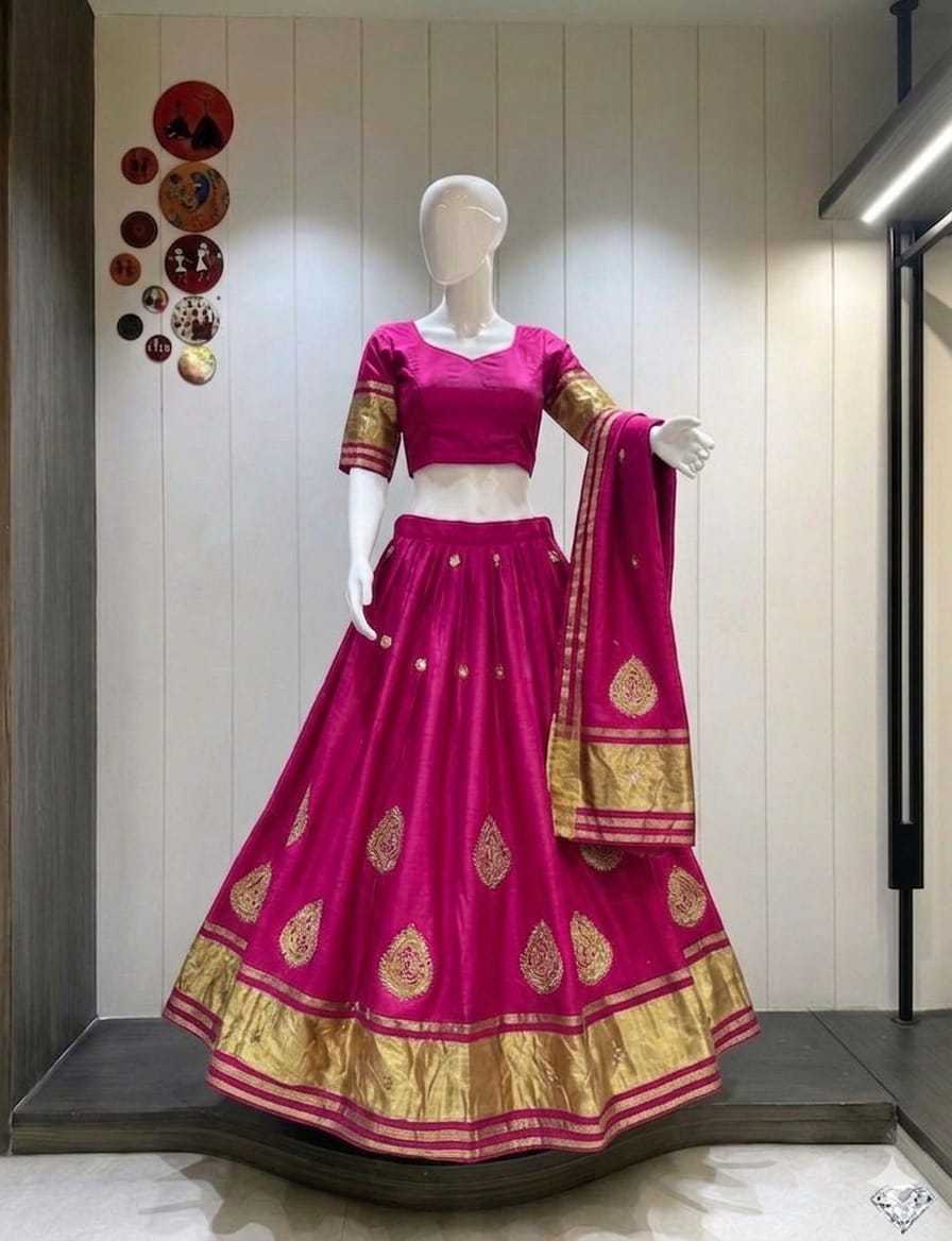Anuragini Gajji Silk Lehenga