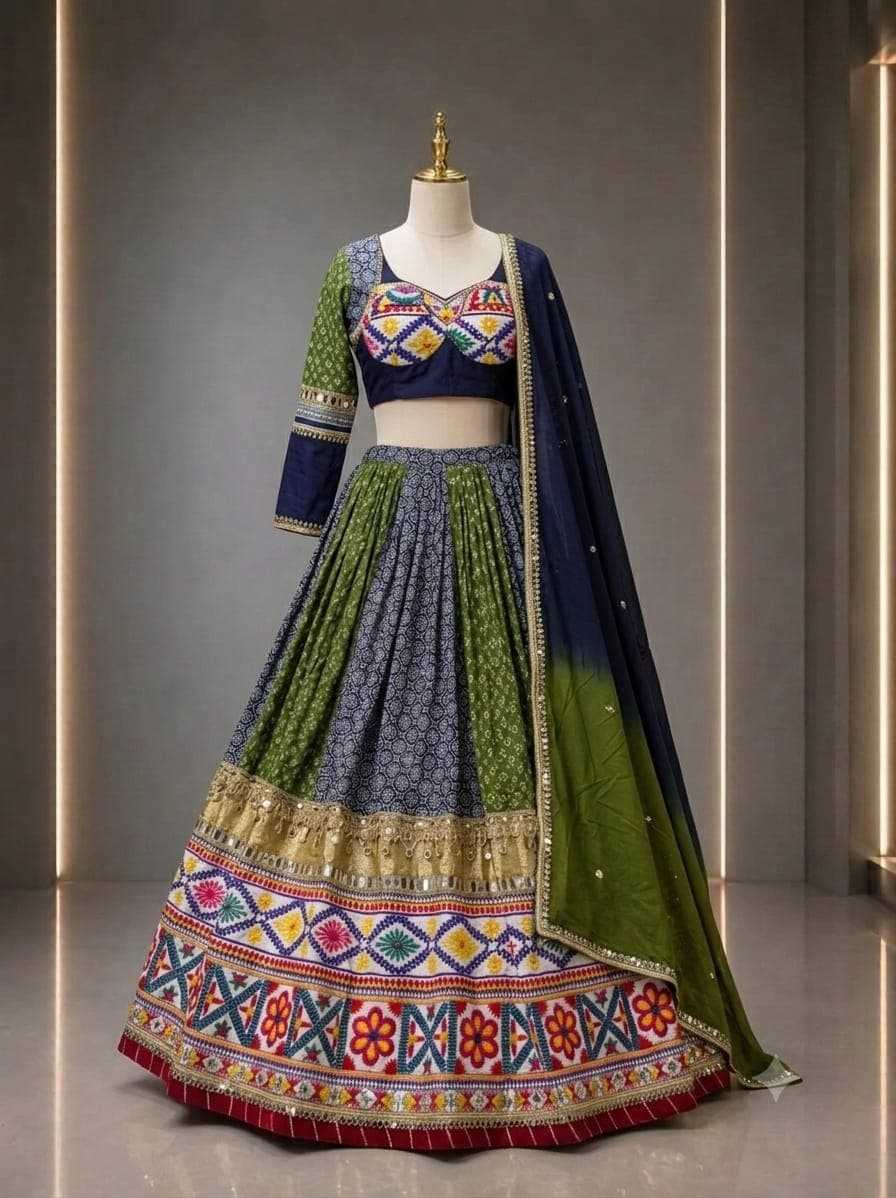 Gangjamuna Cotton Designer Lehenga