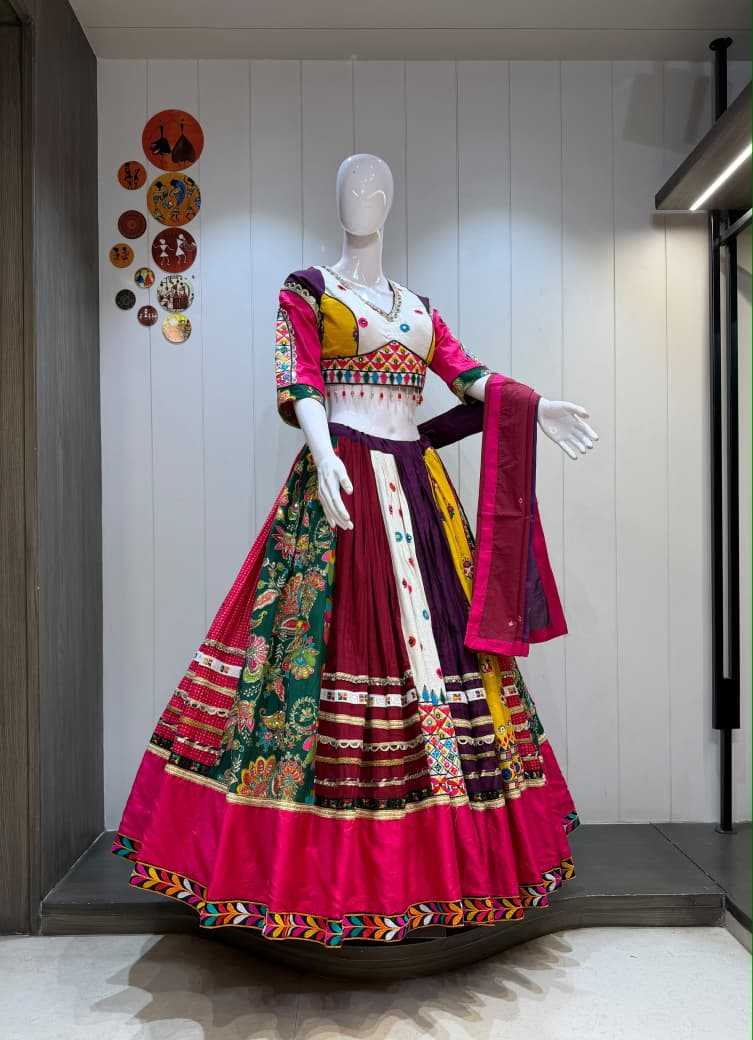 Ghummar Cotton Traditional Lehenga