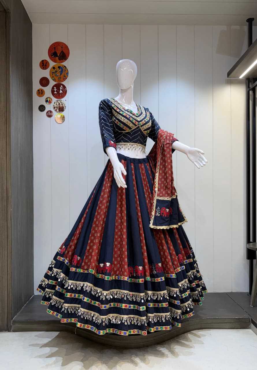 Hathi Family Cotton Traditional Lehenga