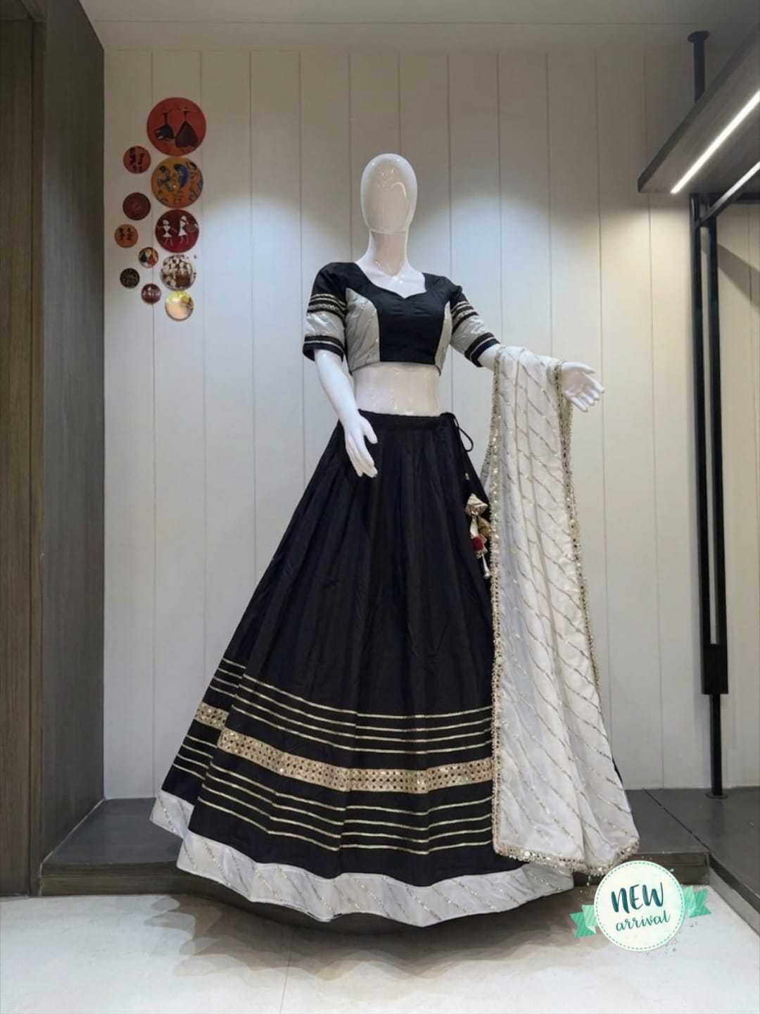 New Arrival Heavy Roman Silk Lehenga