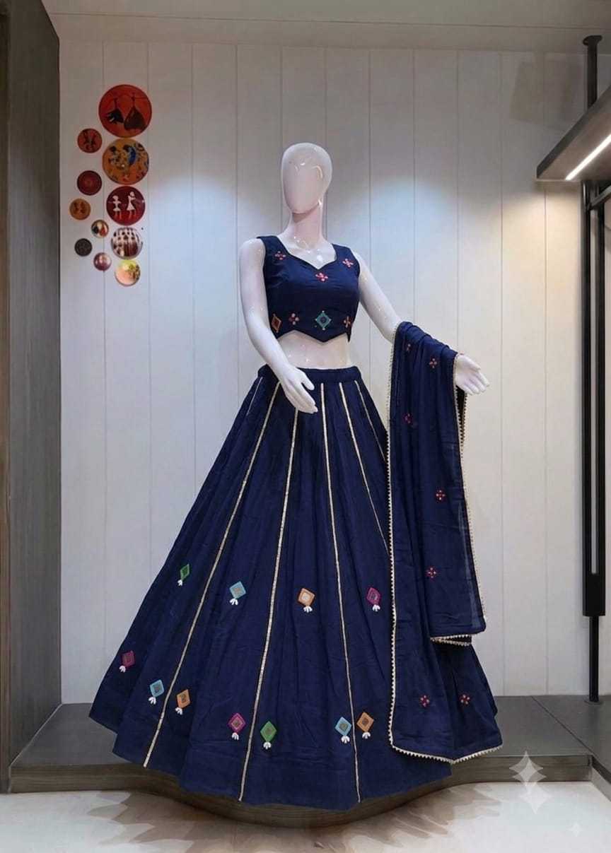 Ramayana Cotton Designer Lehenga