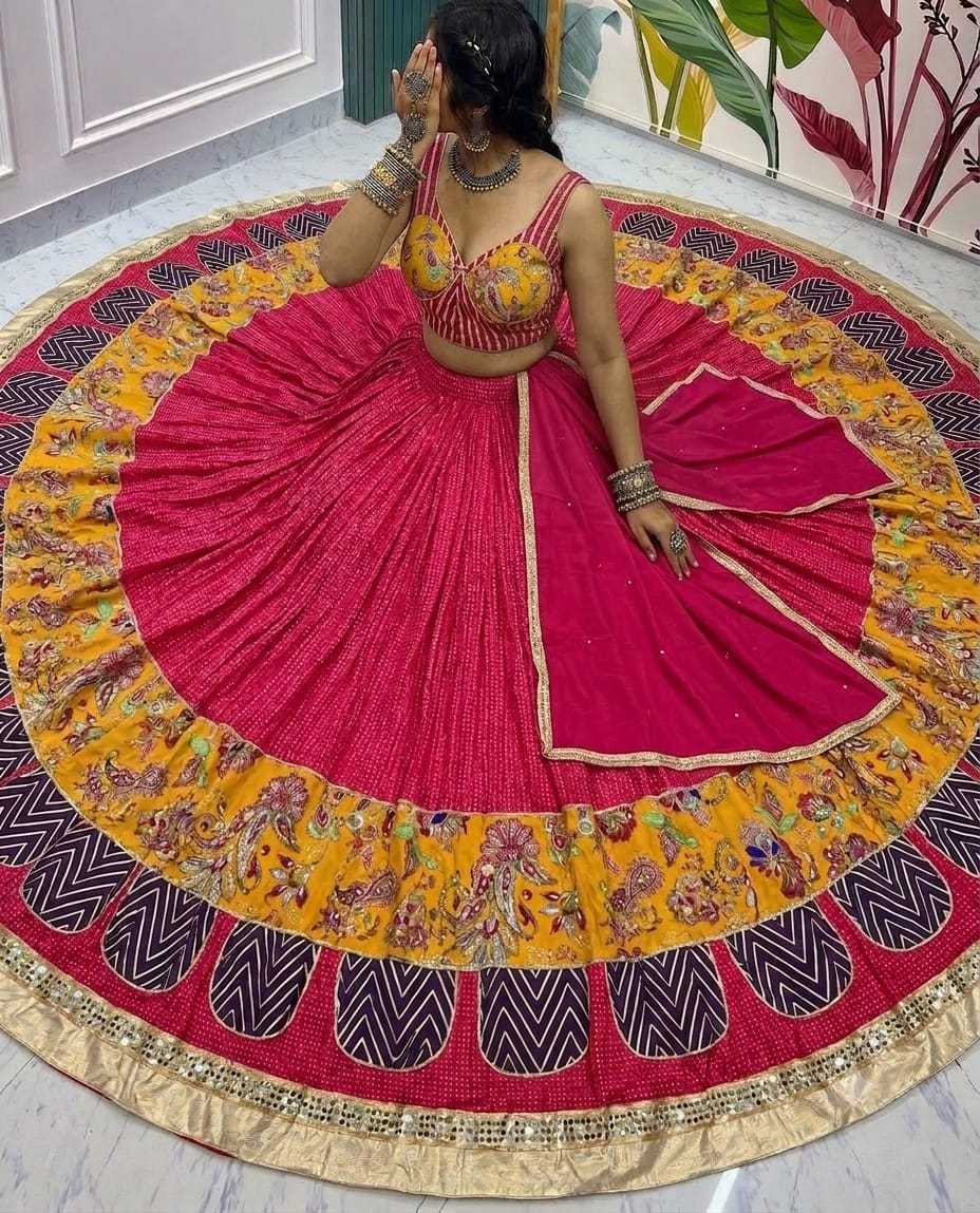 Sabya Sachi Cotton Cambric Designer Lehenga