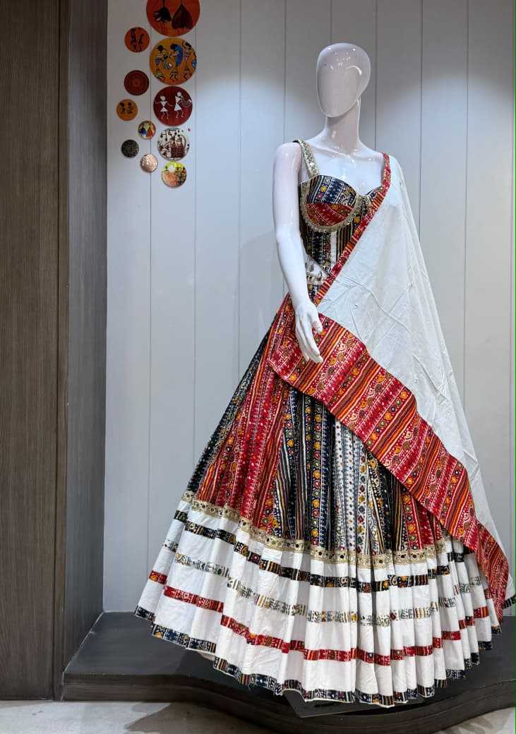Sanedo Spagatty Cotton Fancy Lehenga