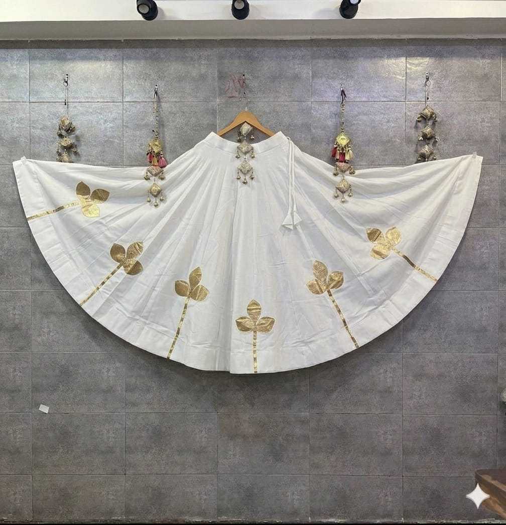 Sky Tree Soft Cotton Silk Traditional Lehenga