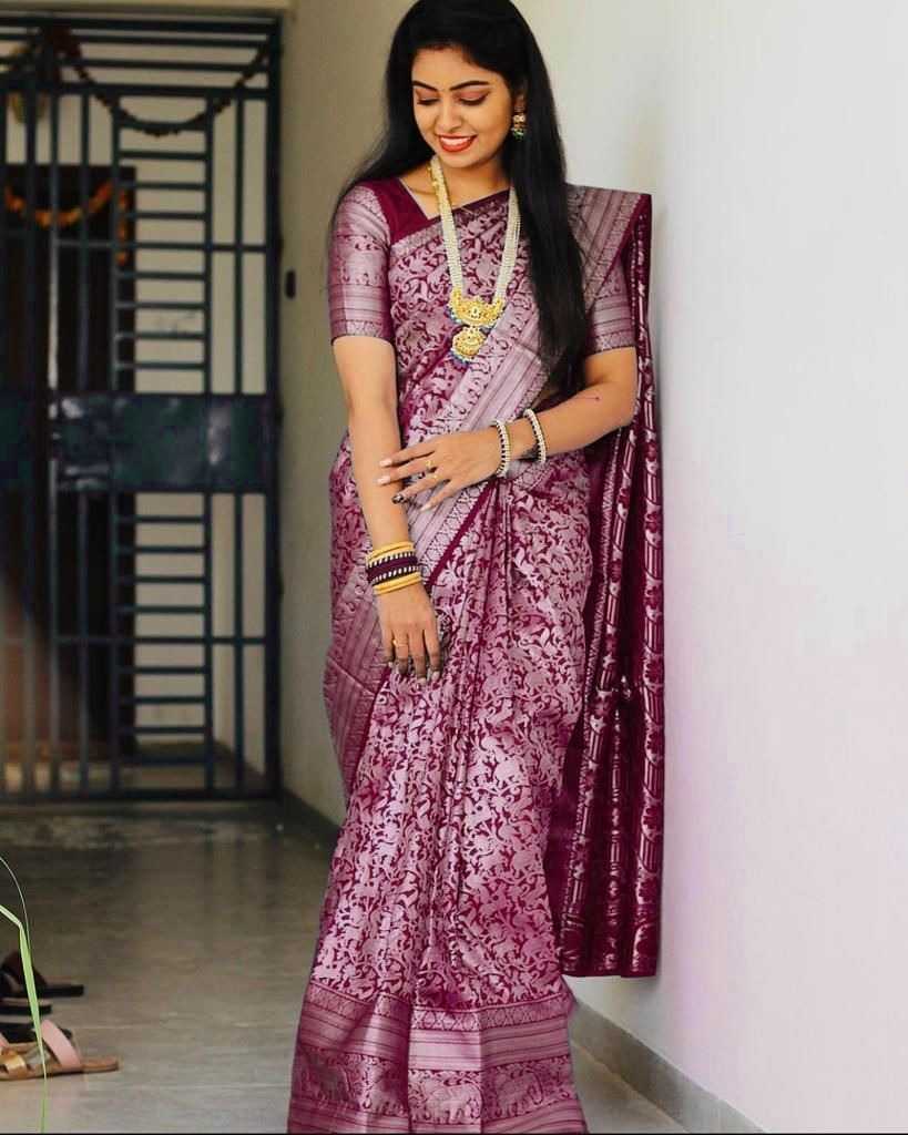 Lichi Silk Soft Saree