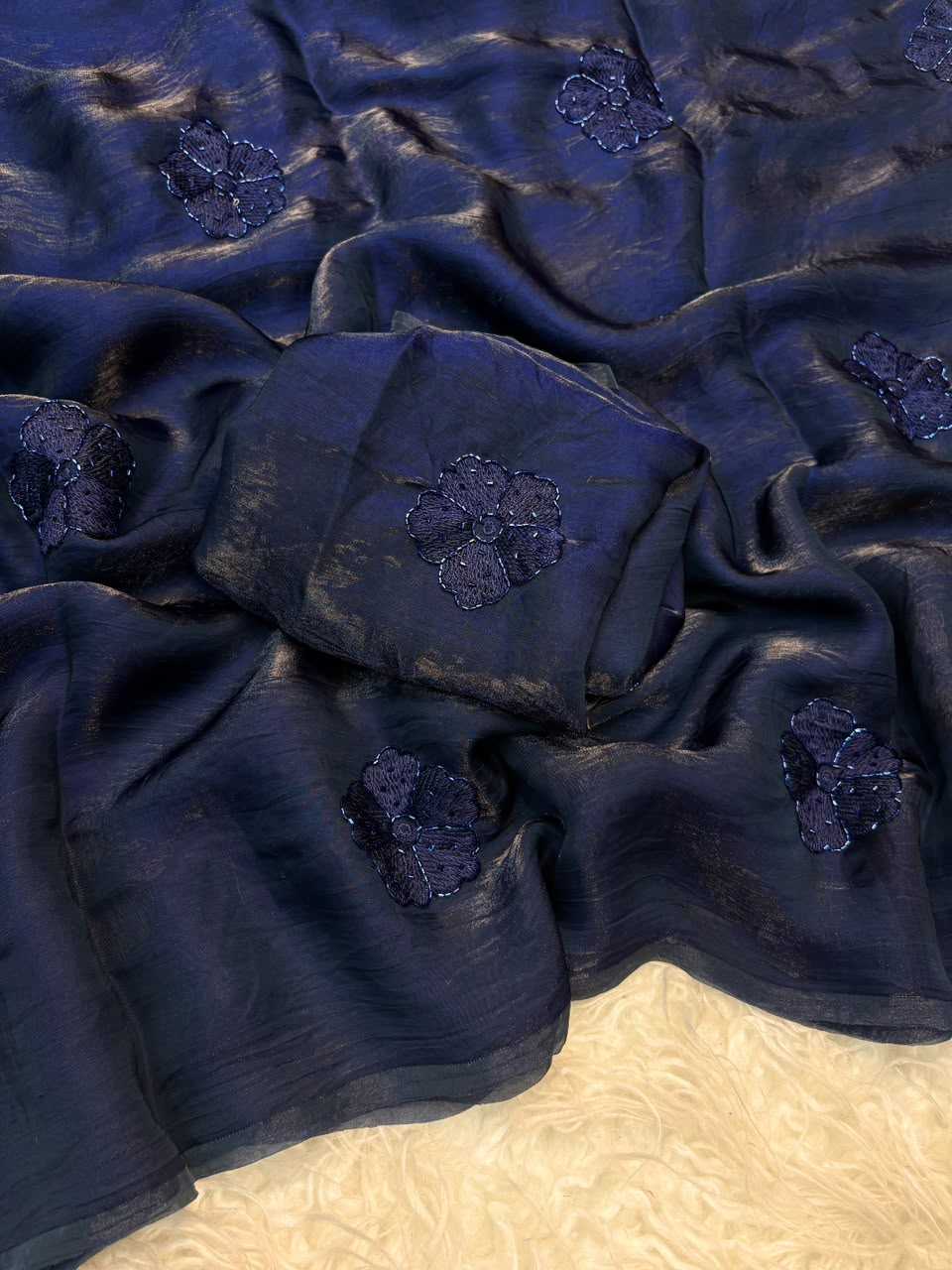 Space Silk Designer Saree