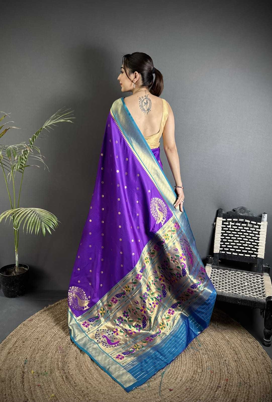 Aanchal Paithani Silk Designer Saree