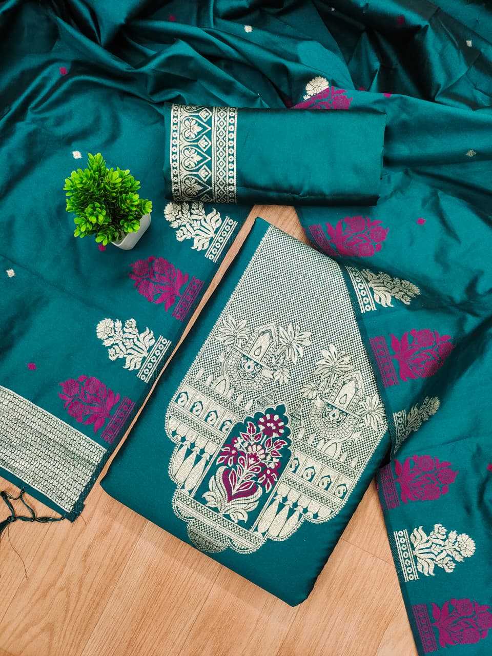 Soft Silk Ladies Suit