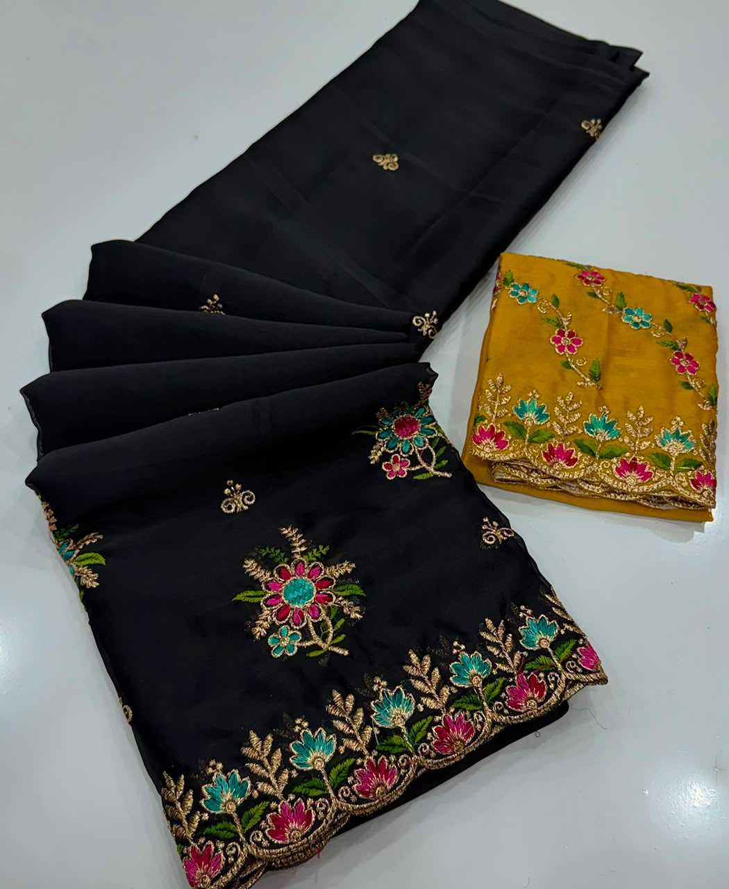 Rangoli Silk Party Wear Saree