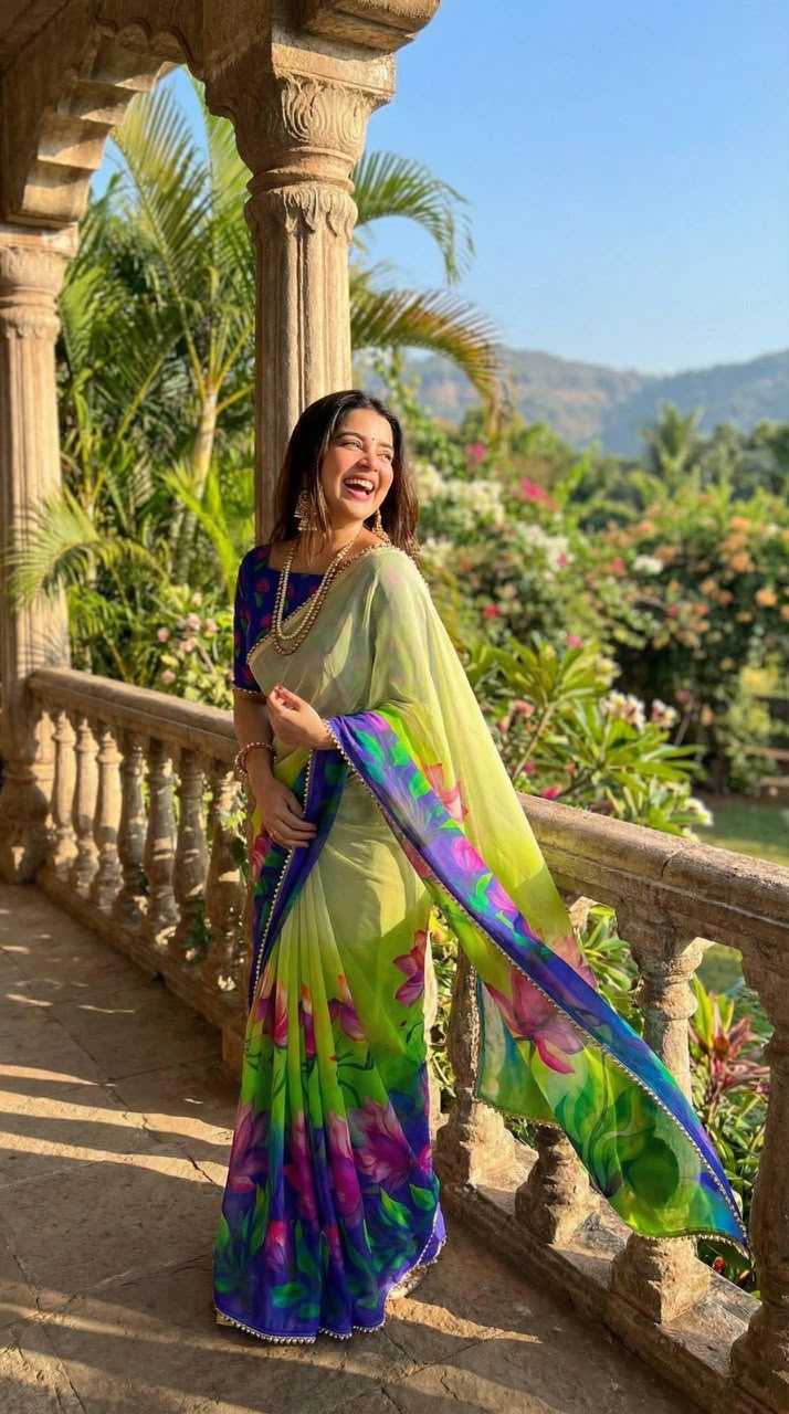 Georgette Designer Saree