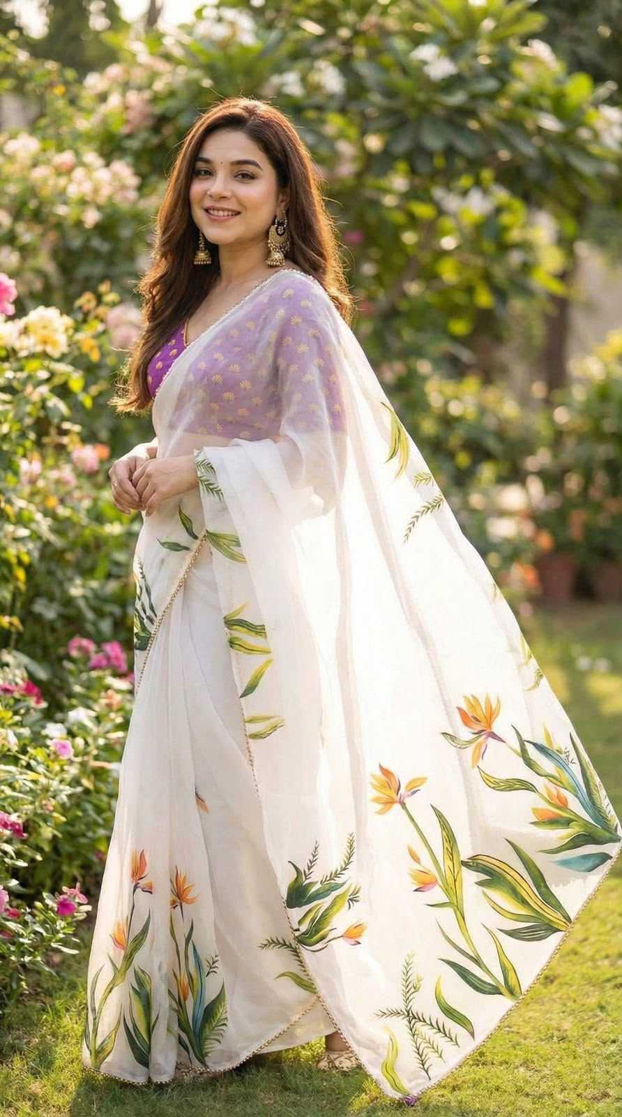 Georgette Designer Saree