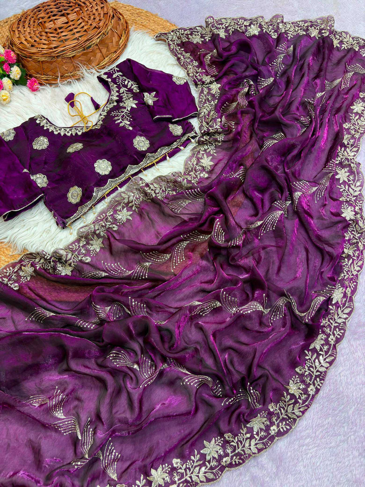 Radha Fendy Designer Saree