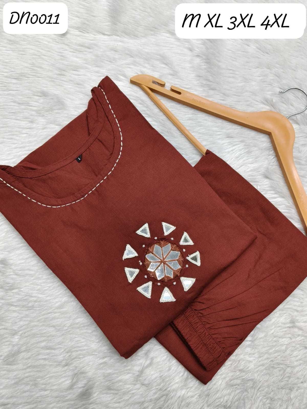 Cotton Embroidered Kurti