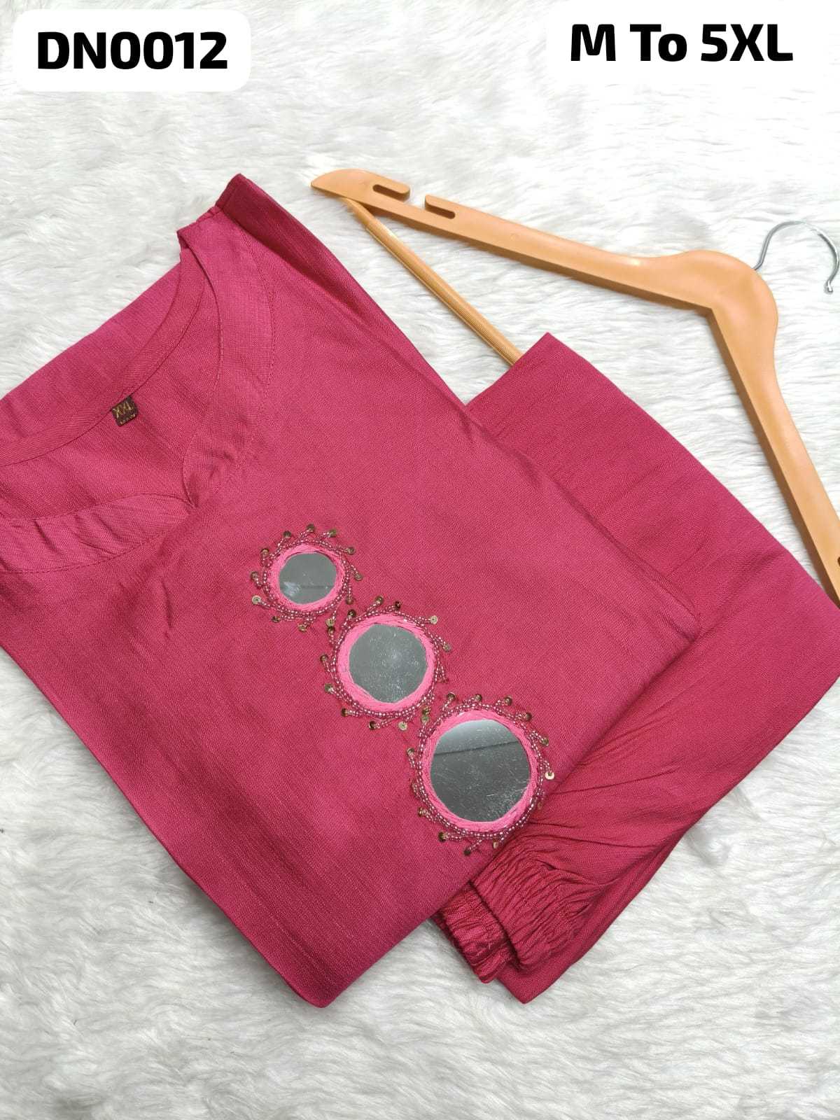Vichitra Silk Party Wear Kurti