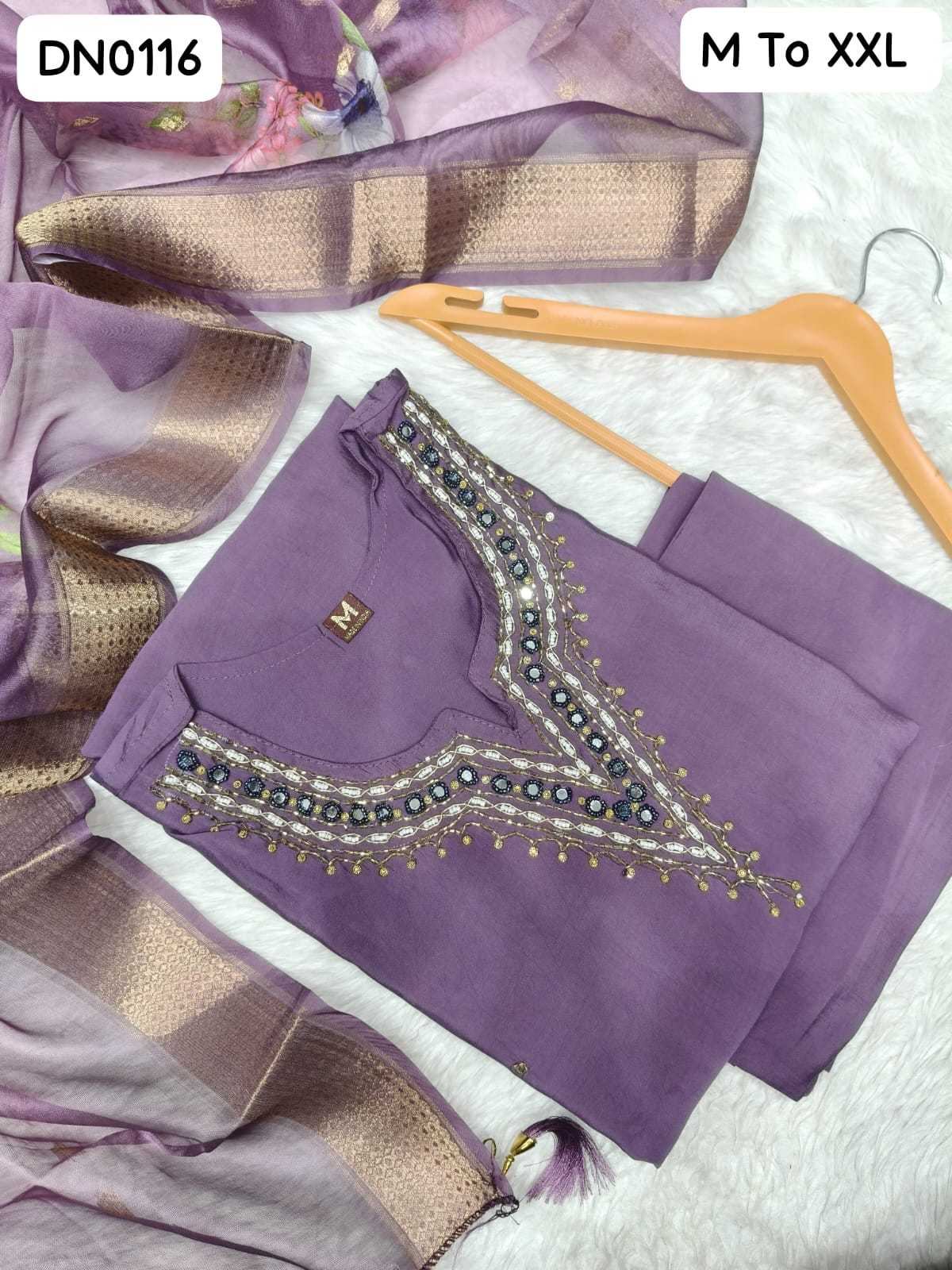Heavy Roman Silk Party Wear Suit