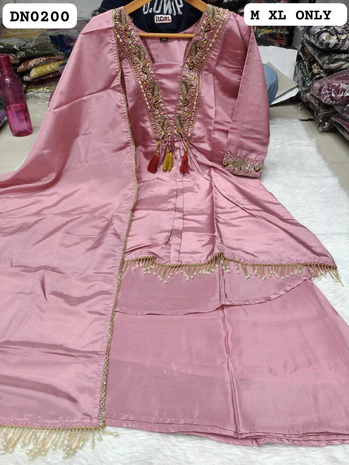 Pure Crepe Short Kurti