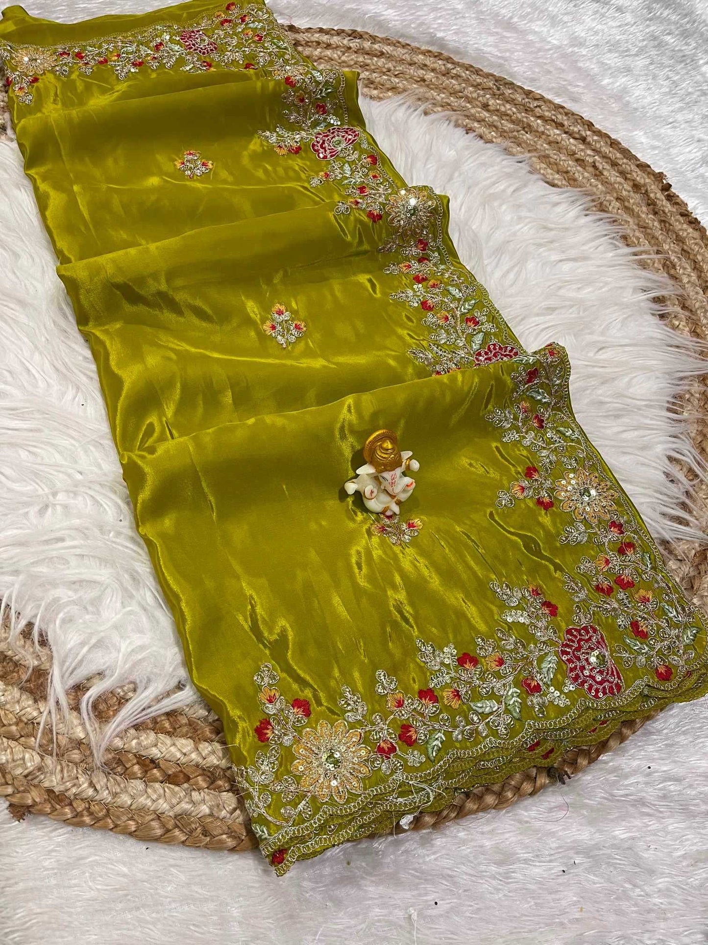 Pure Silk Party Wear Saree