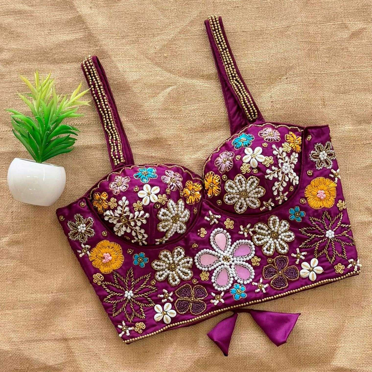 Aalya Pure Silk Designer Blouse