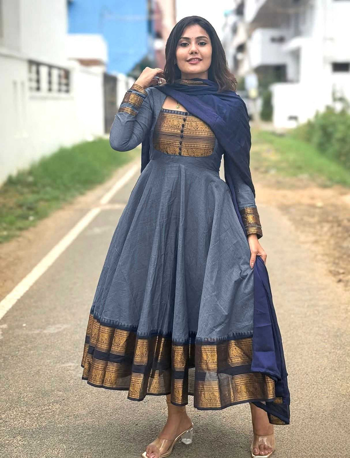 Khyati Cotton Fancy Gown
