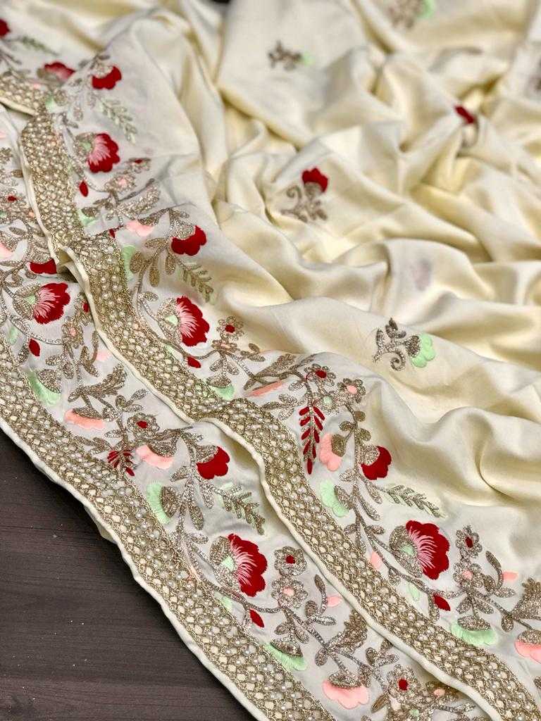 Satin Designer Saree