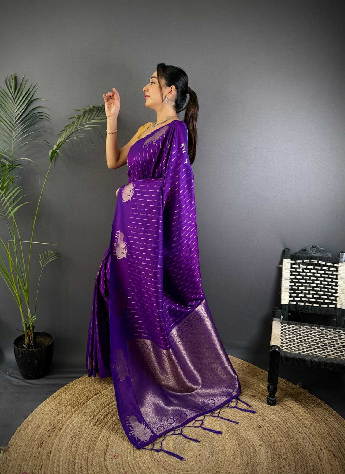 Lichi Silk Traditional Saree