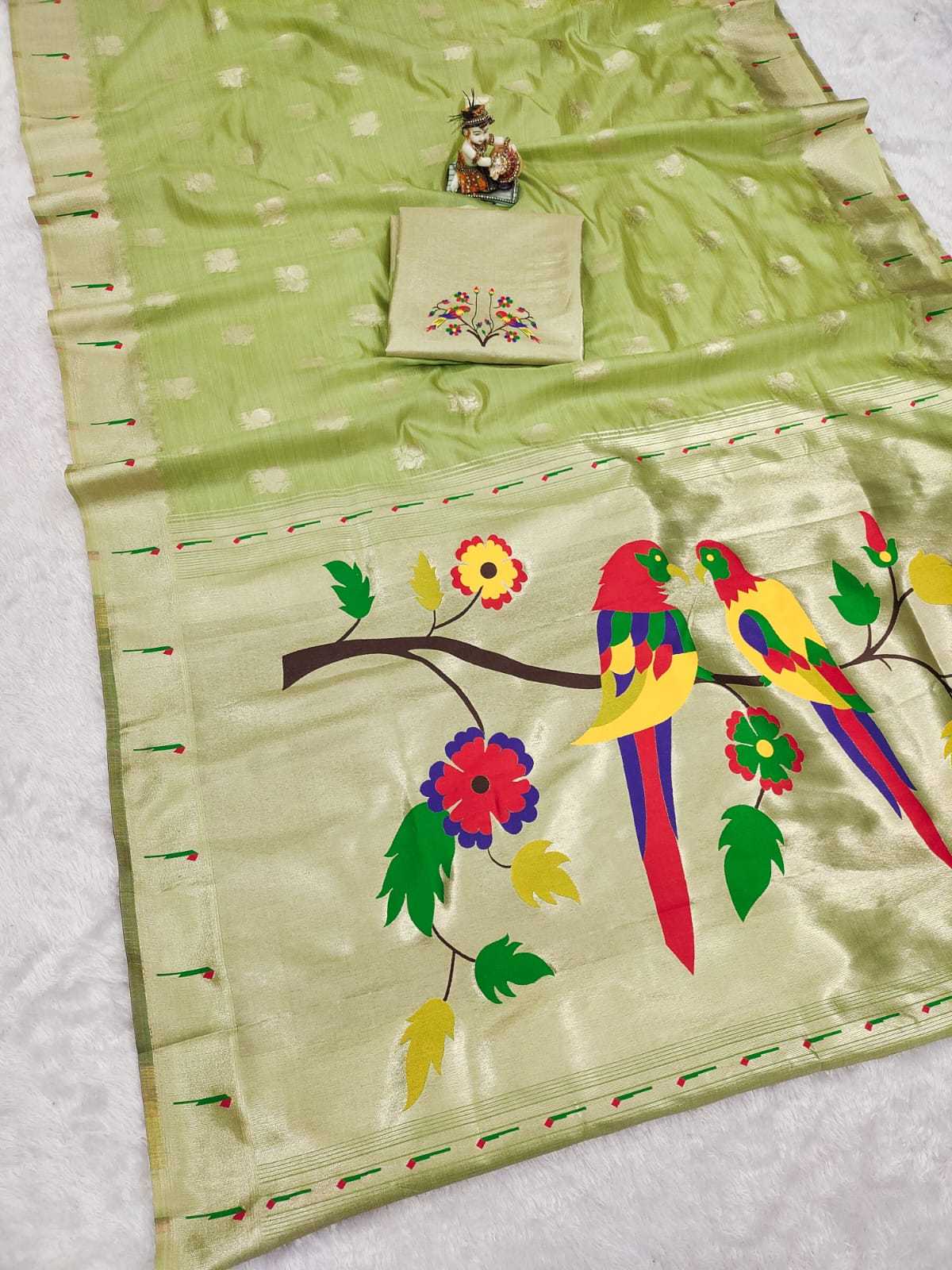 Rasam Tissue Designer Saree