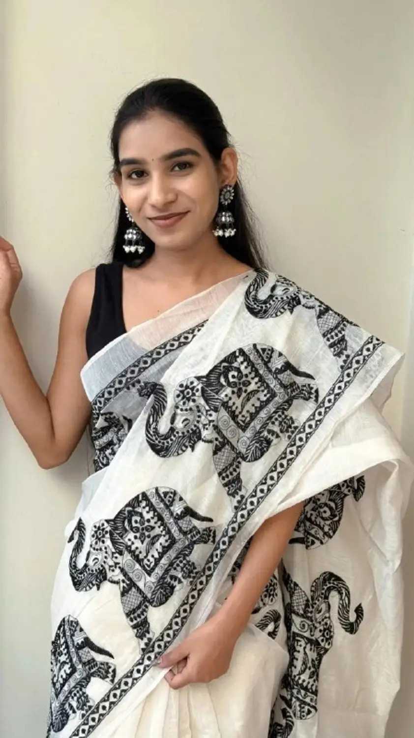 Printed Saree