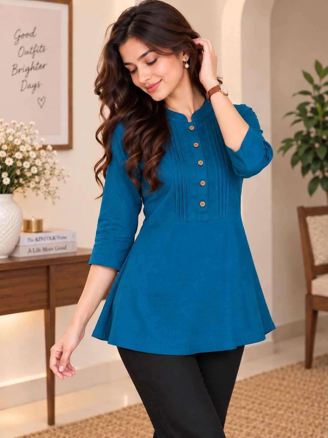 Shubhi Cotton Designer Kurti
